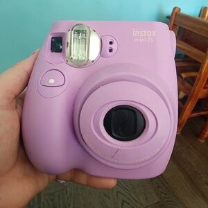 Instax Mini 7S Camera in Lavender w/ case